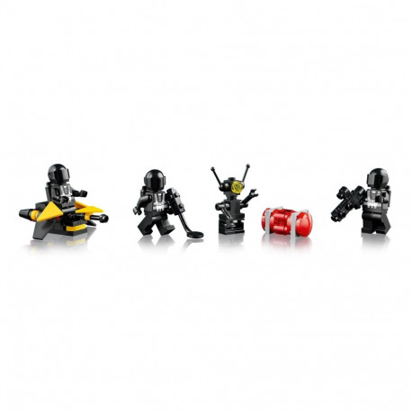 Constructor - LEGO Icons 10355 Blacktron Renegade 1151 Pcs, 3 Minifigures, 470 mm Black