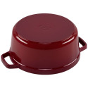 Staub ümmargune malmpott - 3.8 ltr, punane