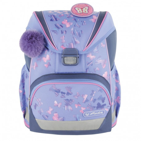 Vormiline koolikott Herlitz UltraLight Butterflay Par, 36 x 28 x 21 cm