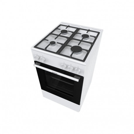 Gorenje GG5A10WFFM | Cooker | Hob type Gas | Oven type Gas | White | Width 50 cm | Grilling | Depth 