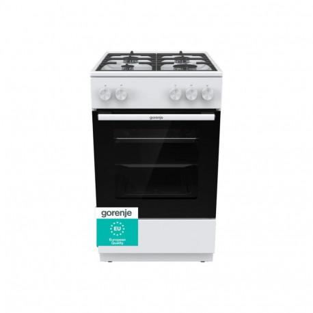 Gorenje GG5A10WFFM | Cooker | Hob type Gas | Oven type Gas | White | Width 50 cm | Depth 59.4 cm | G