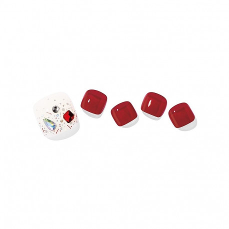 Geellakikleebiste pediküürikomplekt Ohora Semi Cured Gel Pedicure Strips (P Versa)