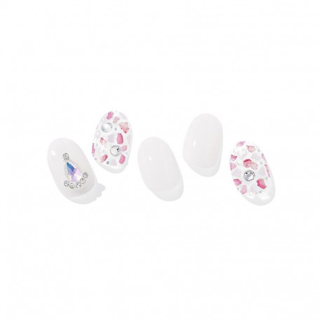 Geellakikleebiste maniküürikomplekt Ohora Semi Cured Gel Nail Strips (N Queendom)