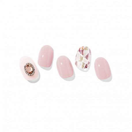 Geellakikleebiste maniküürikomplekt Ohora Semi Cured Gel Nail Strips (N Audrey)