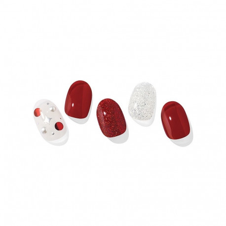 Geellakikleebiste maniküürikomplekt Ohora Semi Cured Gel Nail Strips (N Love Actually)