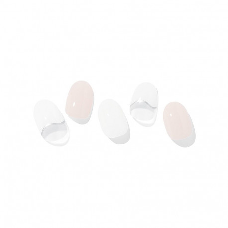 Geellakikleebiste maniküürikomplekt Ohora Semi Cured Gel Nail Strips (N Soft Cream)