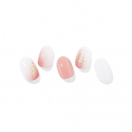 Geellakikleebiste maniküürikomplekt Ohora Semi Cured Gel Nail Strips (N Peach Melba)