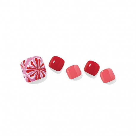 Geellakikleebiste pediküürikomplekt Ohora Semi Cured Gel Pedicure Strips (P Hongmae)