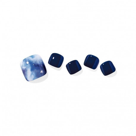 Ohora Semi Cured Gel Pedicure Strips (P Blue Water)