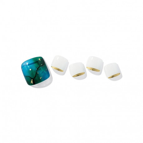 Ohora Semi Cured Gel Pedicure Strips (P Tide Pool)