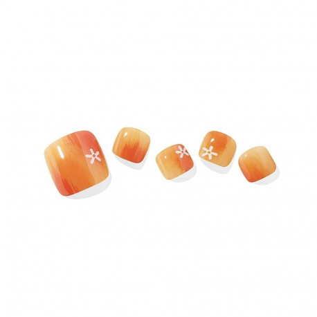 Ohora Semi Cured Gel Pedicure Strips (P Orange Blossom)