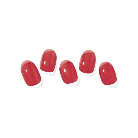 Geellakikleebiste maniküürikomplekt Ohora Semi Cured Gel Nail Strips (N Tint Brick)