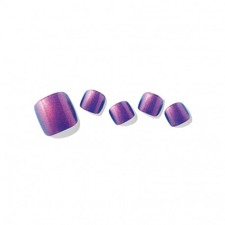 Geellakikleebiste pediküürikomplekt Ohora Semi Cured Gel Pedicure Strips (P Blue Shark)
