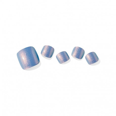 Geellakikleebiste pediküürikomplekt Ohora Semi Cured Gel Pedicure Strips (P Blur)