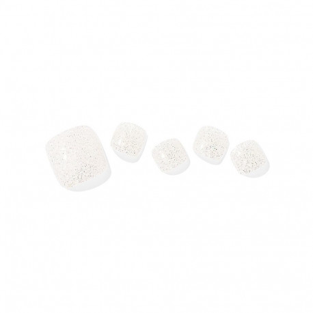 Geellakikleebiste pediküürikomplekt Ohora Semi Cured Gel Pedicure Strips (P Sugar)