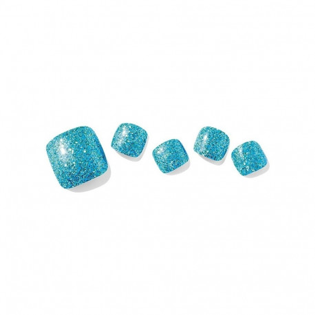 Ohora Semi Cured Gel Pedicure Strips (P Surfing Blue)