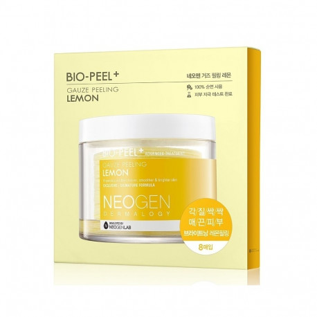 Koorimispadjake Neogen Dermalogy Bio-Peel Gauze Peeling - Lemon (8 tk)