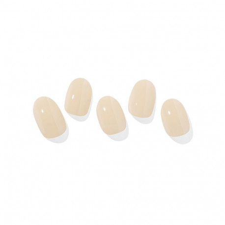 Geellakikleebiste maniküürikomplekt Ohora Semi Cured Gel Nail Strips (N Cream Base)
