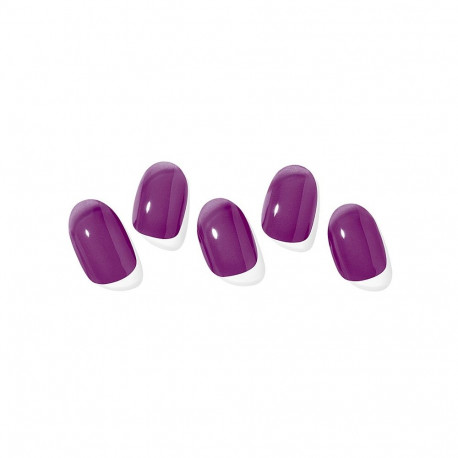 Geellakikleebiste maniküürikomplekt Ohora Semi Cured Gel Nail Strips (N Tint Purple)