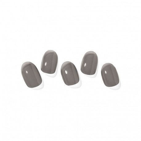 Geellakikleebiste maniküürikomplekt Ohora Semi Cured Gel Nail Strips (N Tint Black)
