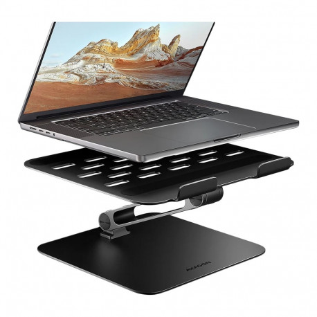 STND-LQB stand for notebooks and tablets. Aluminum HQ stand for laptops size 10-17.3. Adjustable hei