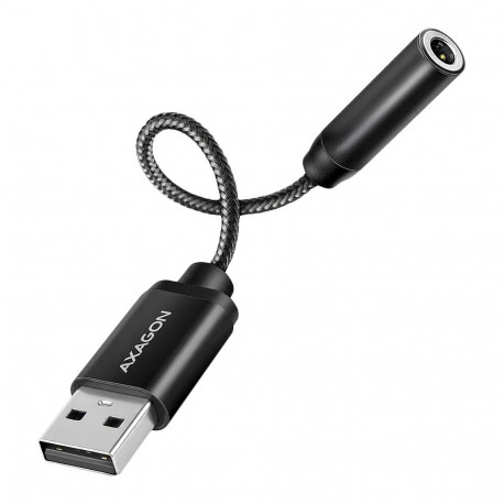 ADA-HA USB-A Hi-Res DAC audio adapter. External USB-A sound card to 3,5 mm jack, 384 kHz 32 bit DAC,