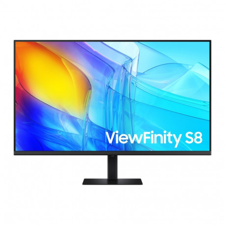 Monitor - Samsung ViewFinity S8 37-Inch 4K UHD 100% sRGB Flat Screen Monitor Black