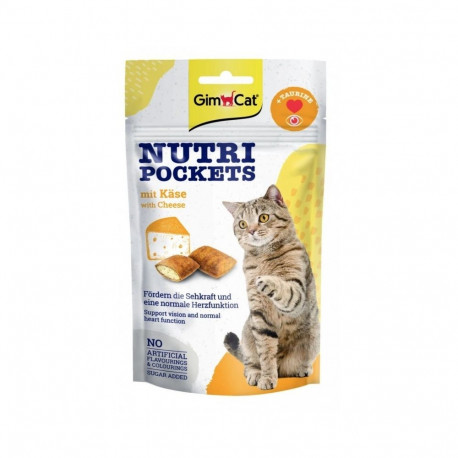 GIMCAT Nutri pockets Cheese - cat treats - 60g