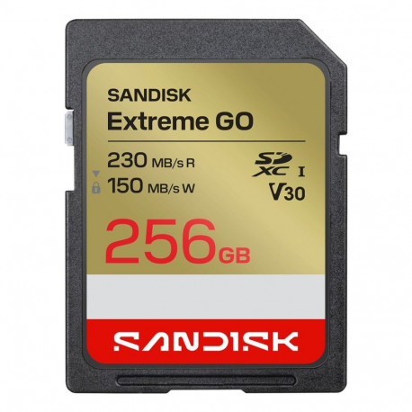 SanDisk SD-kaart Extreme GO 256GB SDXC UHS-I