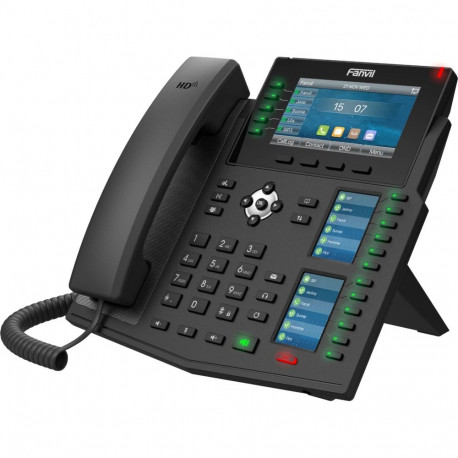 Fanvil IP-telefon X6U V2 20 liini LCD Wi-Fi, must