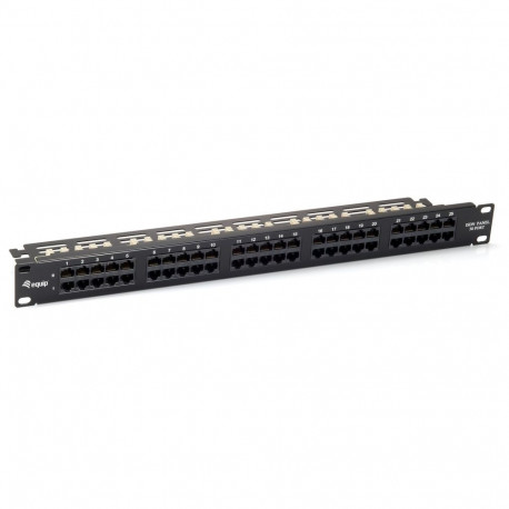 Equip liidesepaneel 50-Port Cat.3 RJ45 ISDN, must