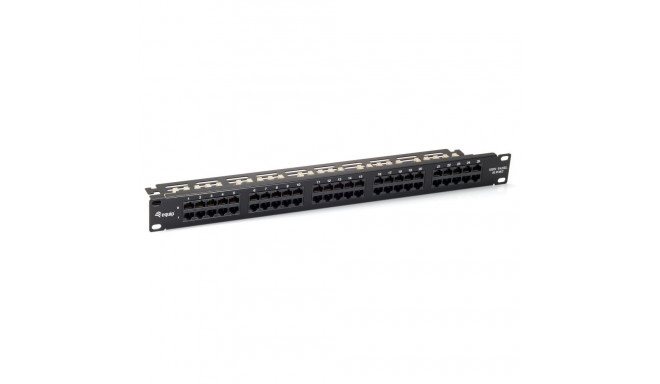 Equip liidesepaneel 50-Port Cat.3 RJ45 ISDN, must