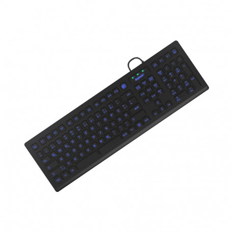 KeySonic klaviatuur KSK-8031INEL-B (DE) tööstuslik USB QWERTZ saksa, must