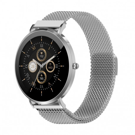 Denver nutikell SWC-394S 3.35cm (1.32") AMOLED 43mm analoog 466x466pixels, hõbedane