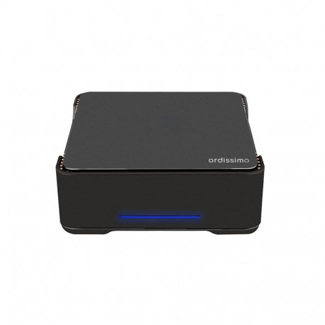 ORDISSIMO miniarvuti Luna 2 Intel Celeron J J3455 4GB DDR3-SDRAM 240GB eMMC mini-torn, must