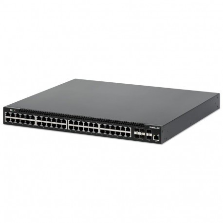 Intellinet lüliti 54-Port L3 täielikult hallatav PoE+ 48 Gigabit Ethernet pordiga ja 6 SFP+ uplinkig