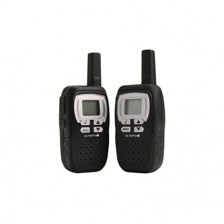 Olympia kakssuunaline raadio PMR 1208 8 kanalit 446MHz, must