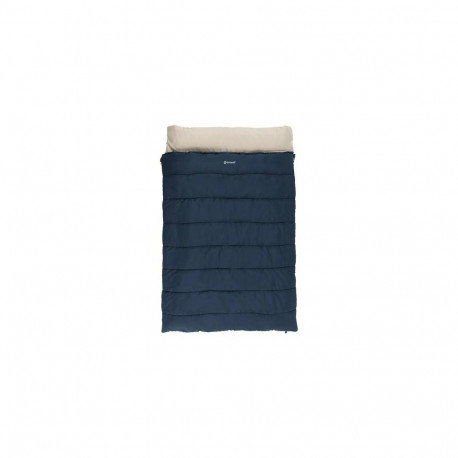 Outwell Contour Lux Double Adult Rectangular sleeping bag Polyester Blue