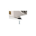 InLine Bracket for split air conditioner outdoor unit or heat pump, white