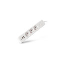 Entac Socket Extension Cord D2 3 Sockets with Switch 1.5m 2xUSB-A x 1xUSB-C 3G1.5