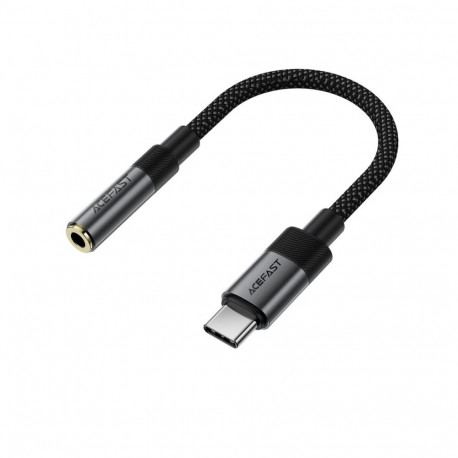 Acefast USB-C to 3.5mm Acefast J12 Audio Adapter Black