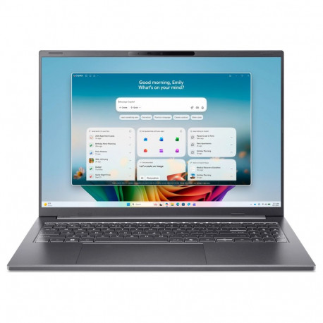 Acer sülearvuti Aspire 16 AI OLED A16-I71M-735R CU7 355/16GB/512SSD/W11 Home
