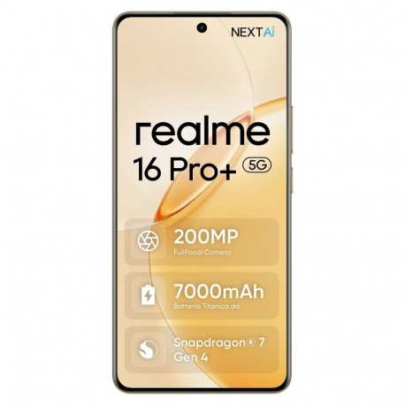 Realme nutitelefon 16 Pro+ 5G topelt-sim 12RAM 512GB, kuld