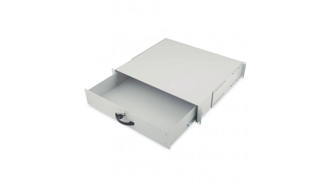 Digitus lukustatav sahtel 482.6mm (19") võrgu- ja serverkappidele 2U