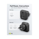 Goobay reisadapter UK–Euroopa, must