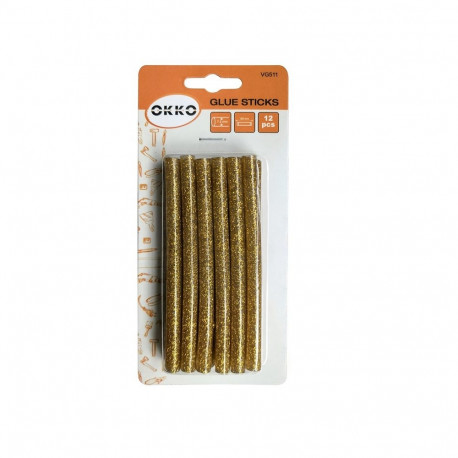 GLUE STICKS 12PCS SET.7.2X100MM.GOLD