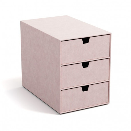 Dokumendisahtlid Ingrid Bigso Box, 3 sahtlit, Re-Store Paper Laminate Rose R13
