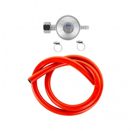 TEESA BBQ GAS REGULATOR FOR BARBECUE (HOSE, BANDS)