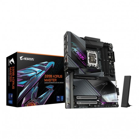 GIGABYTE emaplaat Z890 AORUS MASTER toetab Intel Core Ultra (Series 2) protsessoreid 18+1+2-faasilin
