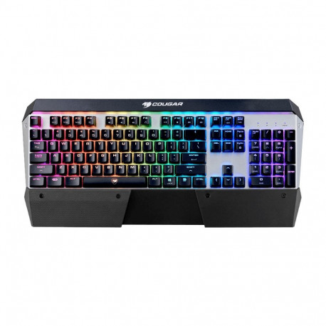 COUGAR CGR-WM4MB-ATR keyboard Gaming USB QWERTZ German Black, Silver